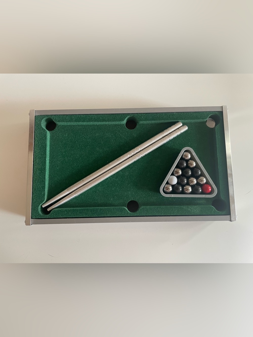 Mini Desktop Pool Game Set